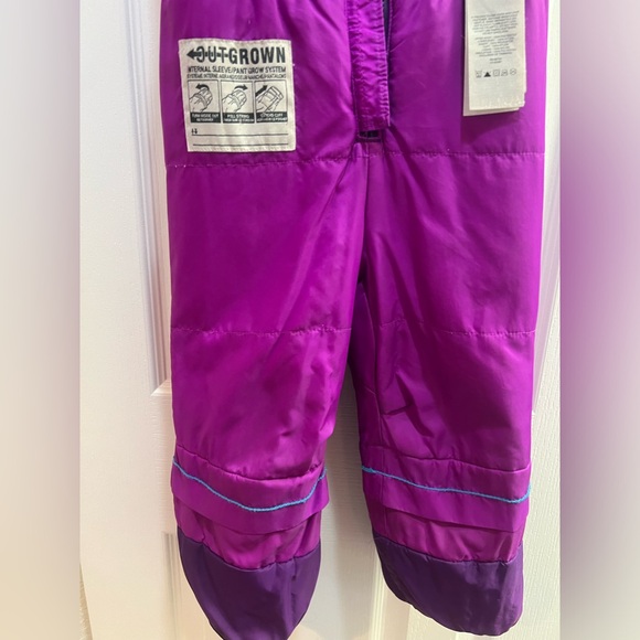 Purple Columbia 4T Snowbib w Omnitech - Picture 4 of 7